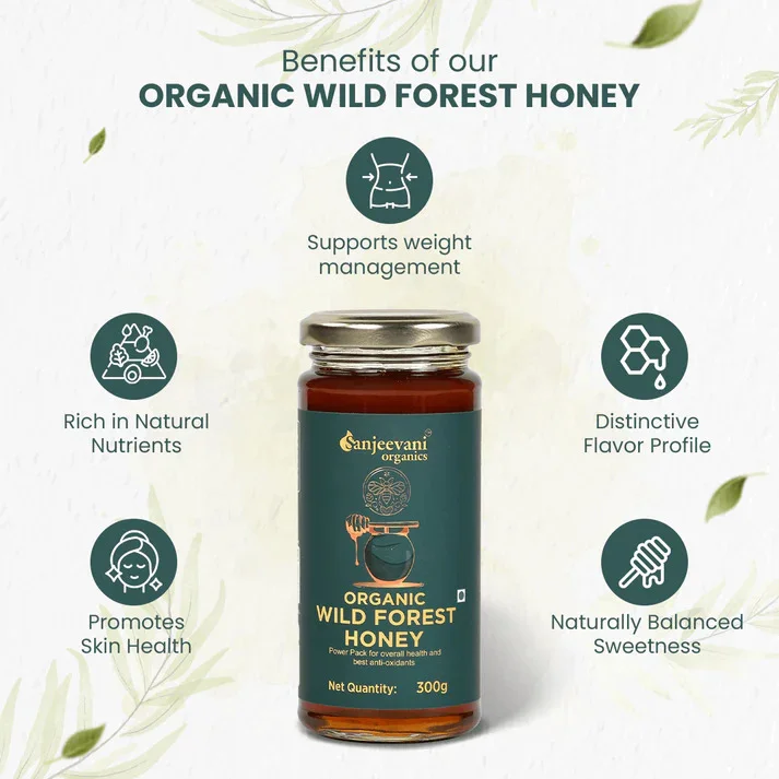 Organic Wild Forest Honey-Sanjeevani Organics