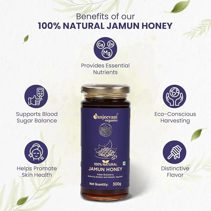 Natural Jamun Honey-Sanjeevani Organics
