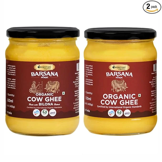 Organic Bilona cow ghee combo pack-Sanjeevani Organics