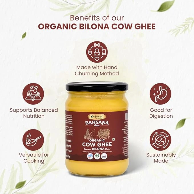 Organic Bilona cow ghee-Sanjeevani Organics