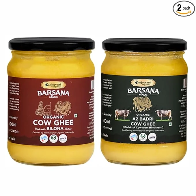 Organic cow ghee combo pack-Sanjeevani Organics