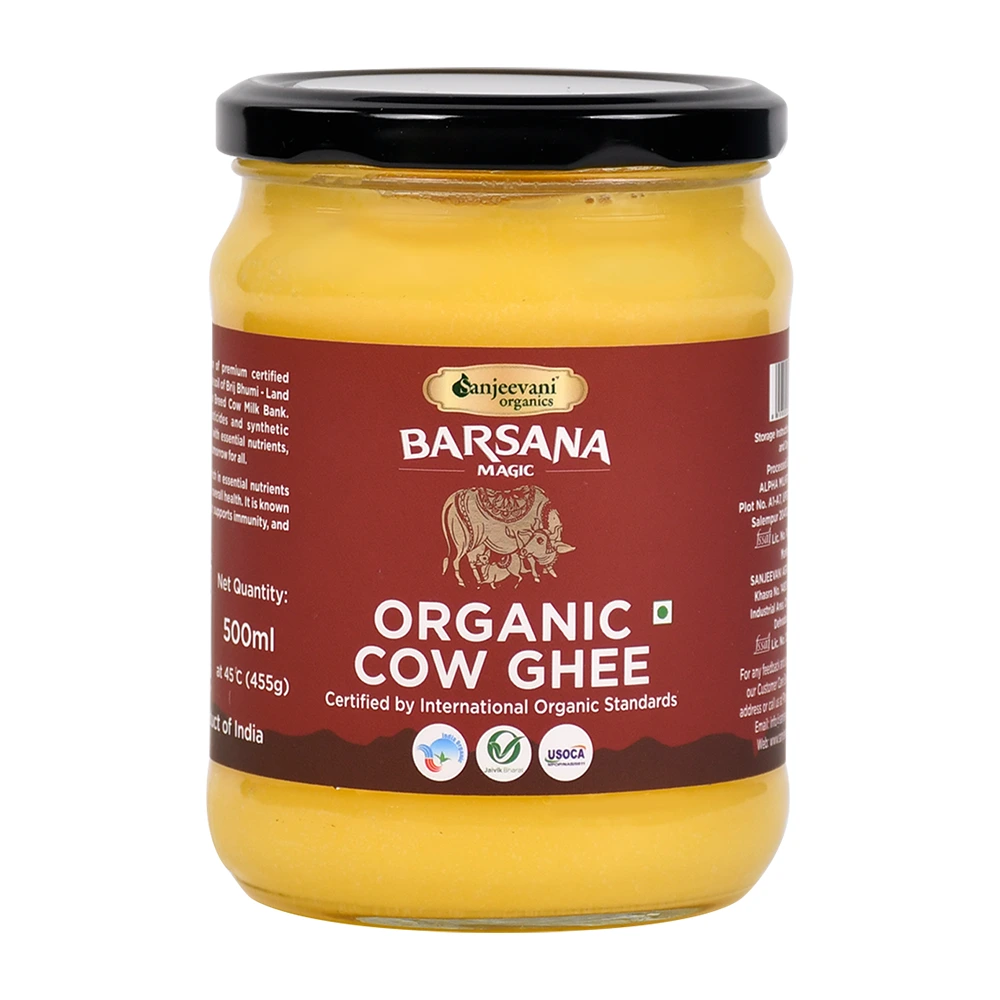 Organic cow ghee-Sanjeevani Organics