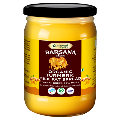 barsana magic organic desi turmeric milk fat spread ghee